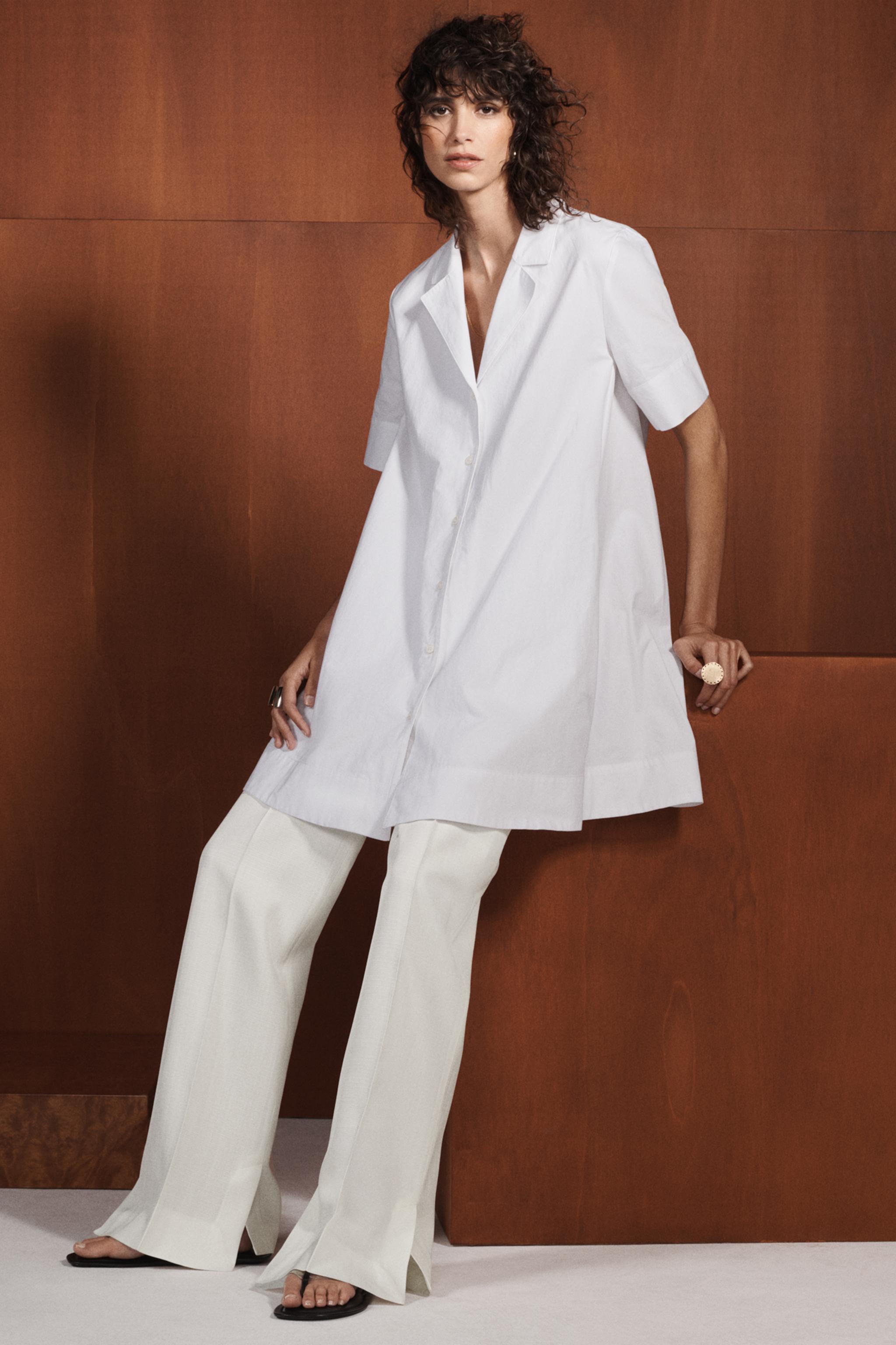 ROBE CHEMISE MANCHES COURTES ZW COLLECTION